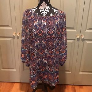 Long Sleeve Flowy Dress